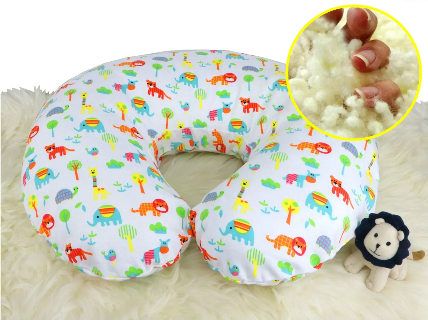 Diy boppy clearance pillow