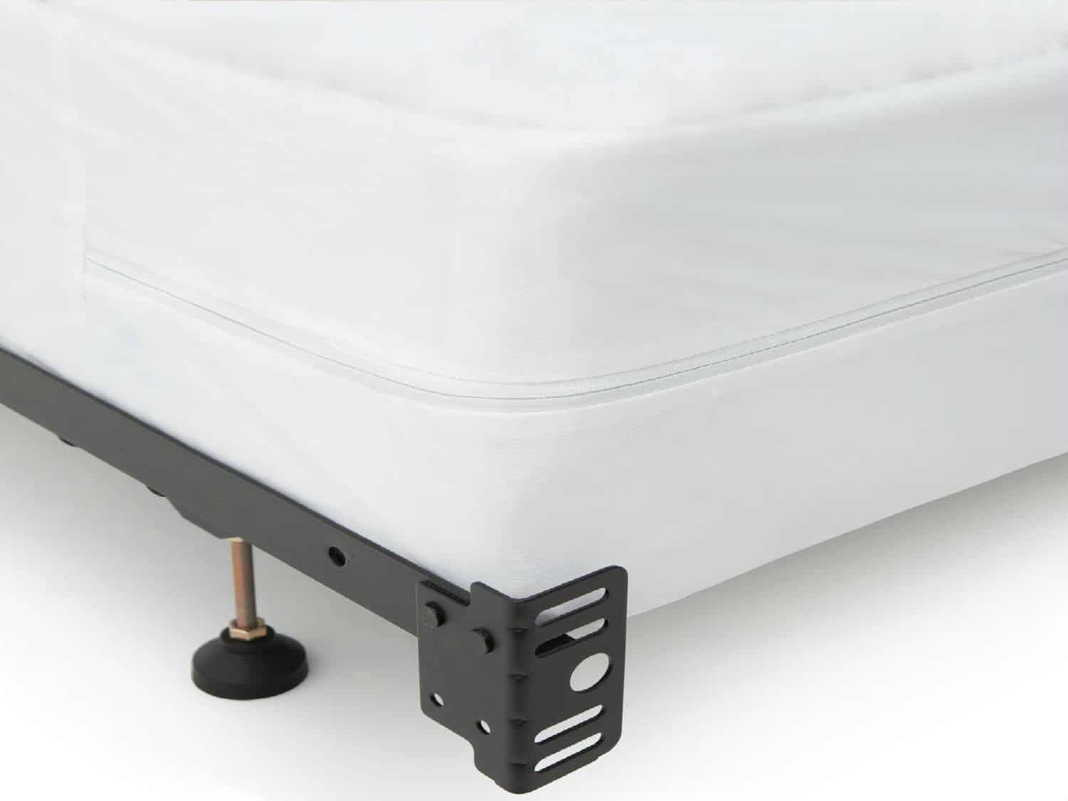 box spring cover queen white
