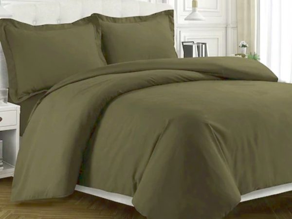 Cotton Duvet Covers With Zipper And, How Do You Put On A Duvet Cover With Ties
