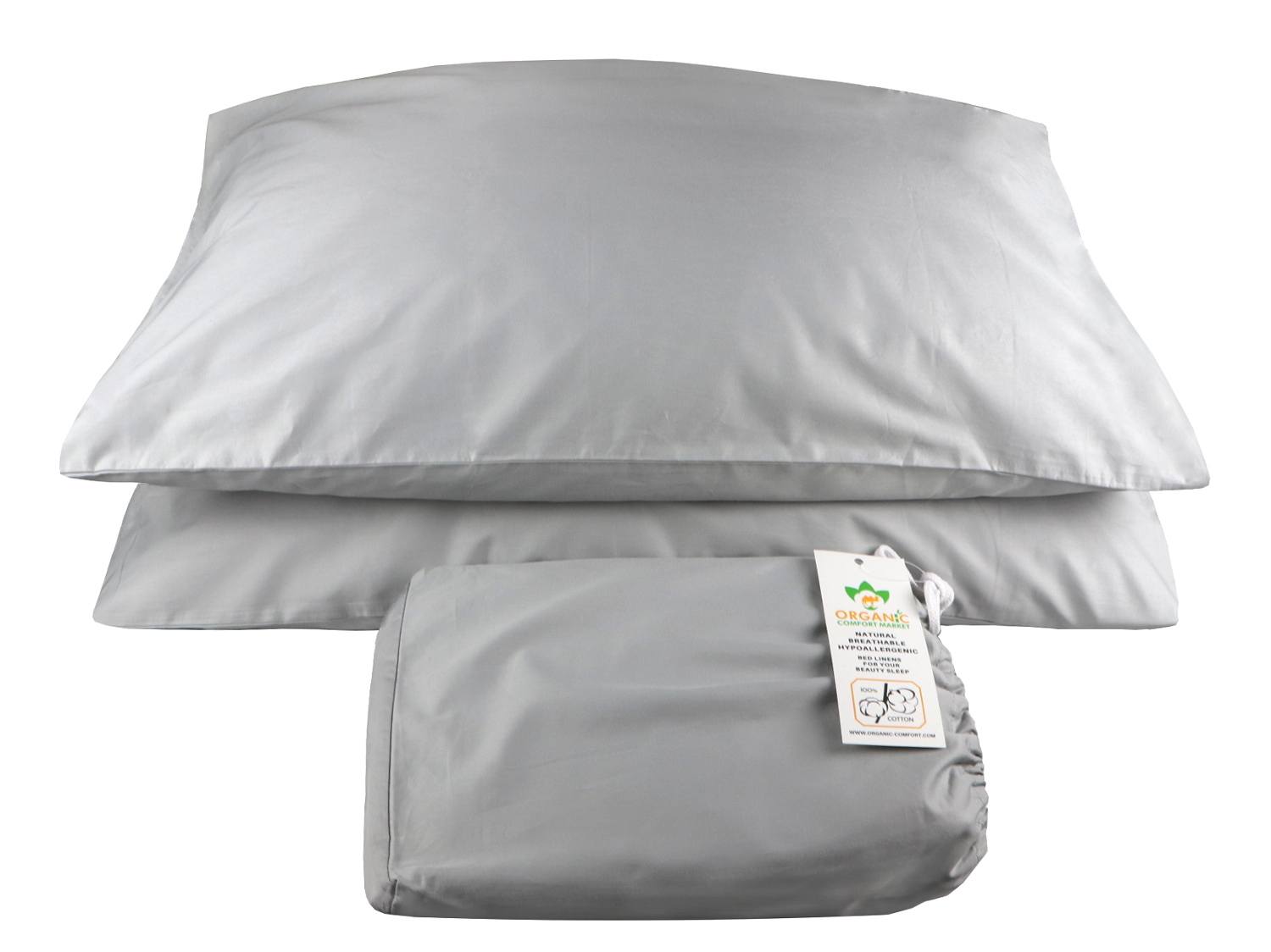 21" Extra Deep Pocket Fitted Sheet Elastic Corner Straps Fitted Sheets 18" 