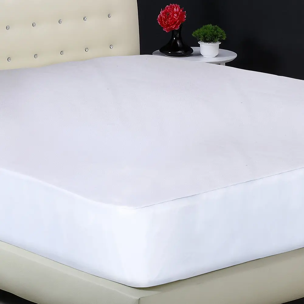 Mattress Protector Breathable Sheet with Straps Fitted Bed Cover, Full, by  Ambesonne 